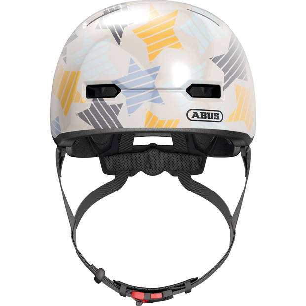 Abus Helm Skurb Kid grey stars M 50-55cm