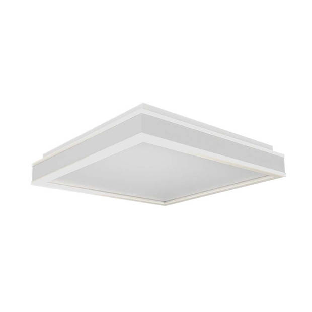 V-TAC VT-7757-W Design-plafonnière - Vierkant - IP20 - Witte behuizing - 38 watt - 4000 lumen - 4000K