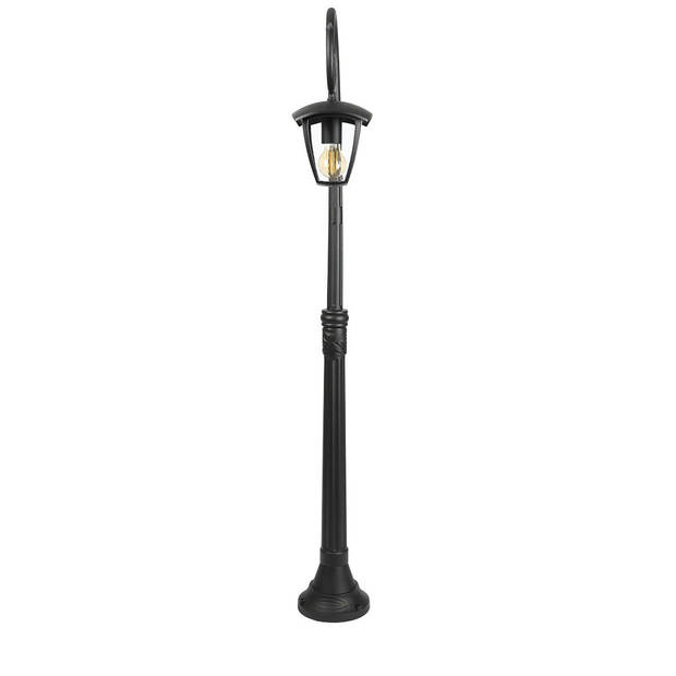 V-TAC VT-737 E27 Buitenverlichting - Staande Lamp - IP44 - Zwart