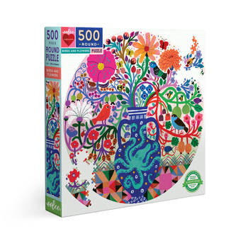 eeBoo Birds and Flowers (500)