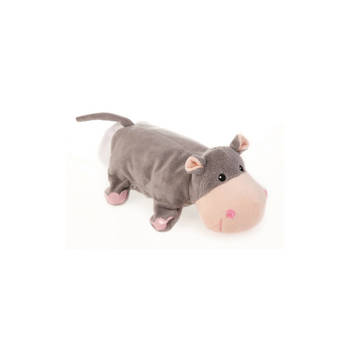 Egmont Toys Handpop dier nijlpaard 24 cm