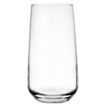 Glasmark Longdrinkglazen - 6x - Tumblers - 430 ml - glas - waterglazen - Longdrinkglazen
