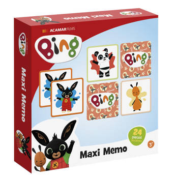 Bambolino Toys Bing Maxi Memospel - 24-delig