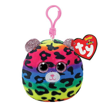 Ty Squish a Boo Clips Dotty Leopard 8cm