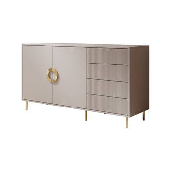 Meubella Dressoir Nyna - Beige - 150 cm