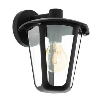 EGLO MONREALE Wandlamp buiten - E27 - 23 cm - Zwart