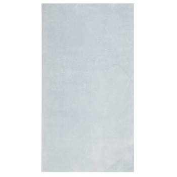 vidaXL Vloerkleed HUARTE laagpolig zacht wasbaar 60x110 cm blauw