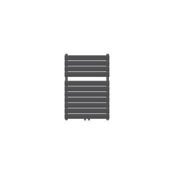 Badkamer radiator Stoom 800x600 mm antraciet met middenaansluiting