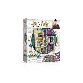 Wrebbit 3D Puzzel - Harry Potter Madam Malkin's & Florean Fortescue's Ice Cream - 290 stukjes