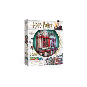Wrebbit 3D Puzzel - Harry Potter Quality Quidditch Supplies & Slug & Jiggers - 305 stukjes