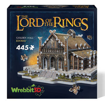 Wrebbit Wrebbit 3D Puzzle - Lord of the Rings Edoras-Golden Hall (460)