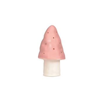 Egmont Toys Heico lamp paddenstoel 28 cm roze vintage