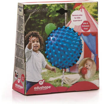 Edushape Sensorische Baby Ballen Klein assorti rood/blauw/geel/groen - 10 cm