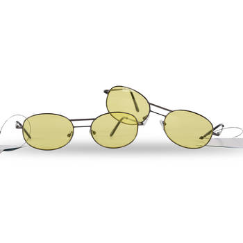 Nachtbril Nachtzichtbril Lenzen: geel UV protection plastic Inhoud 2