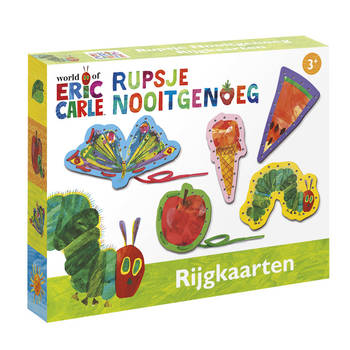 Bambolino toys Rupsje Nooitgenoeg rijgkaarten