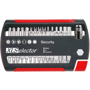 Wiha bitset xlselector security standard 25 mm assorti 31-delig 1/4" (29416)