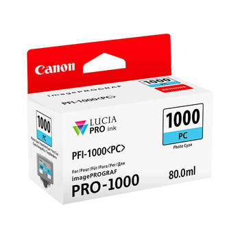 Canon PFI-1000 PC photo cyaan