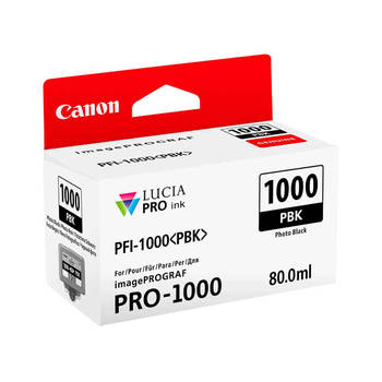 Canon PFI-1000 PBK photo zwart