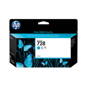 F9J67A HP 728 DNJ ink cyan HC 130ml