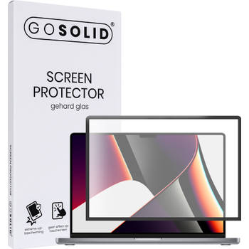 GO SOLID! screenprotector voor MacBook Pro 16,2-inch gehard glas
