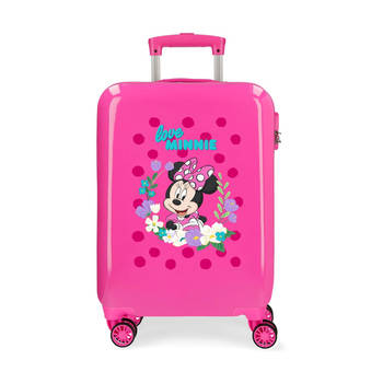 Minnie Mouse ABS meisjes koffer 55cm twister