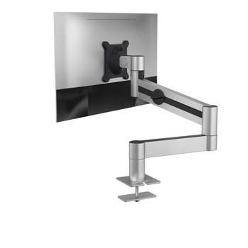 Durable monitor tafelbeugel - Zilver - 1 scherm - volledig verstelbaar - met bevestigingsschroef