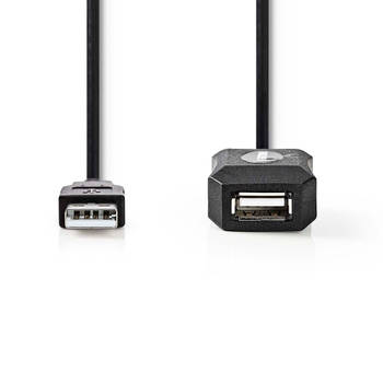 Nedis Actieve USB-Kabel - CCGL60EXTBK200