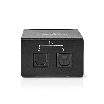 Nedis Digitale Audio-Switch - ASWI2512BK - Zwart