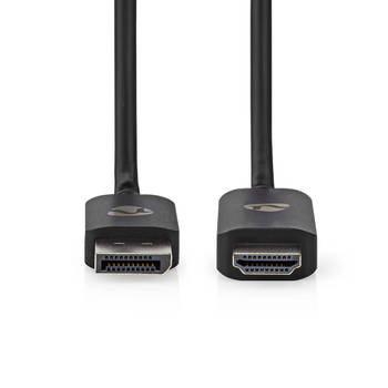 Nedis DisplayPort-Adapter - CCGB37108BK18