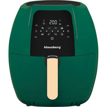 Klausberg 7596 - Hetelucht frituurpan - Groen - 7.7 liter