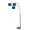 Steinhauer vloerlamp Sparkled light - zwart - metaal - 3828ZW