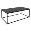 Salontafel 110x39,5x59 cm zwart metaal ML design