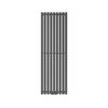 Badkamer radiator Stella 480x1400 mm antraciet LuxeBath