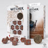 Q-Workshop The Witcher Dice Set - Geralt - The Monster Slayer (7 pcs + coin)