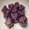 Chessex Hurricane Gespikkelde D10 Dobbelsteenset (10 stuks)