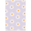 Fritsy kaart lila met bloemen 5 stuks