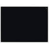 NAGA - Magnetisch Glasbord - Zwart - 90 x 120 cm - Geschikt voor whiteboard markers