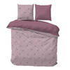 iSleep Dekbedovertrek Debby - Roze - Lits-jumeaux 240x200/220 cm