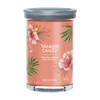 Yankee Candle Geurkaars Large Tumbler - met 2 lonten - Tropical Breeze - 15 cm / ø 10 cm