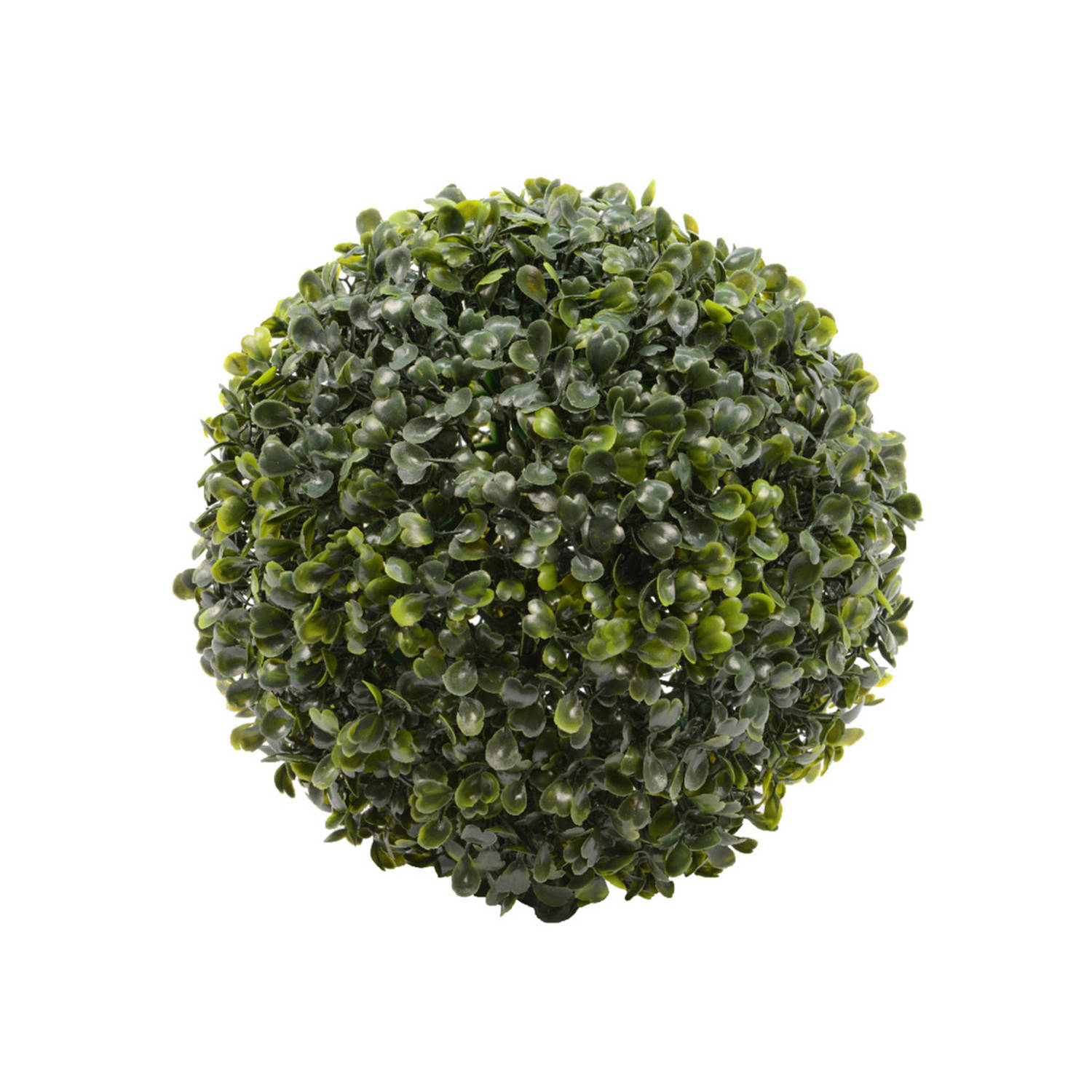 Everlands Buxus bol kunstplant - klein - D18 cm - groen - kunststof