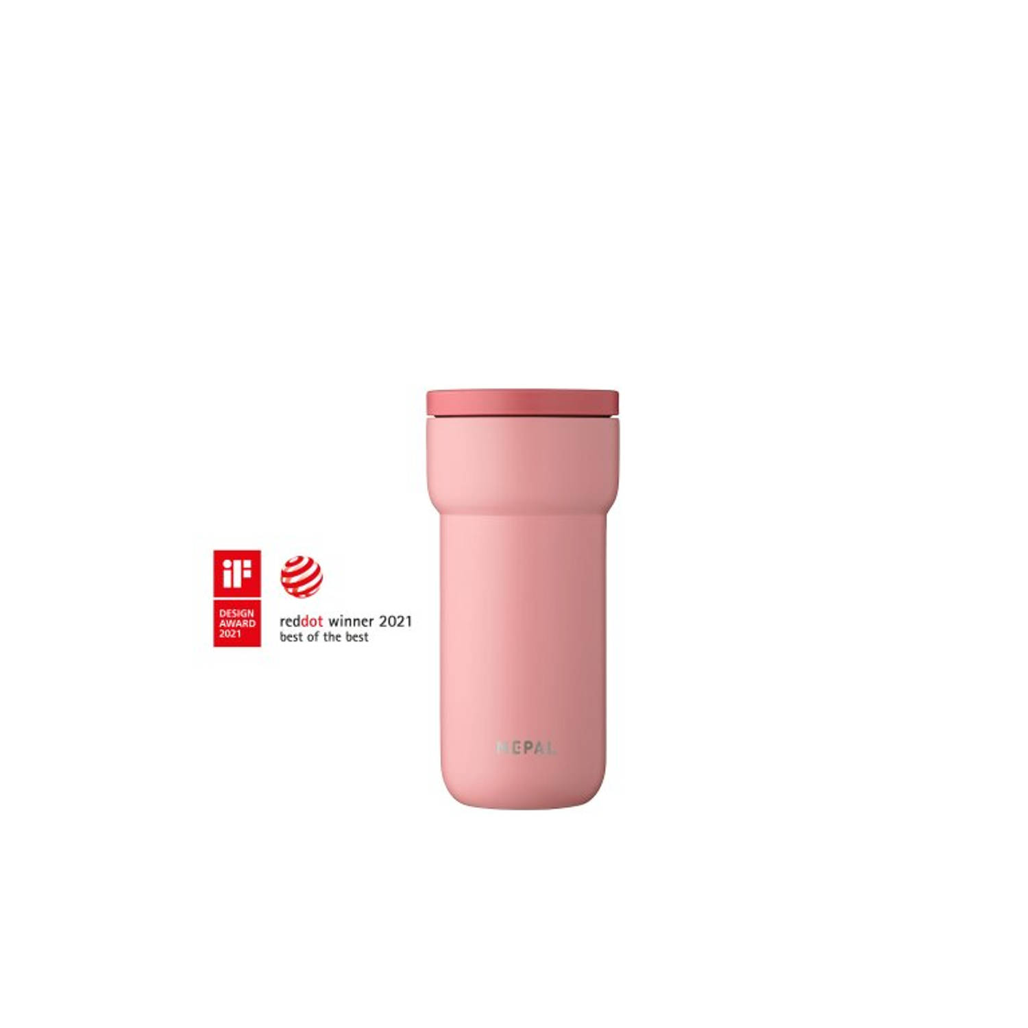 Mepal Thermosbeker Ellipse Nordic Pink 0.37 Liter