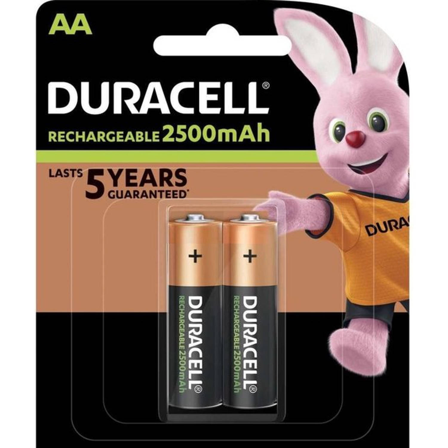 Duracell - 2 x AA Recharge Ultra 2500 mAh
