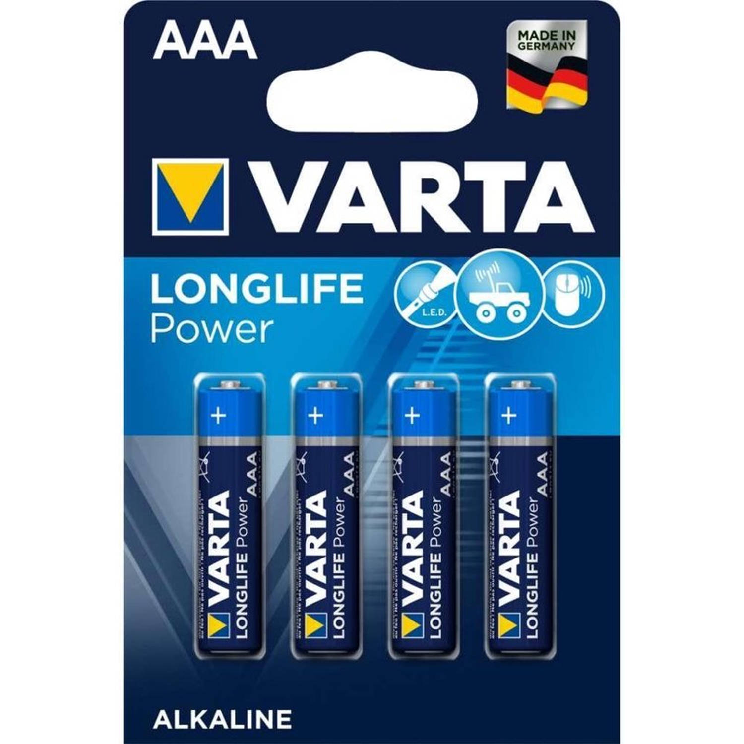 Varta Longlife Power 4x AAA Alkaline