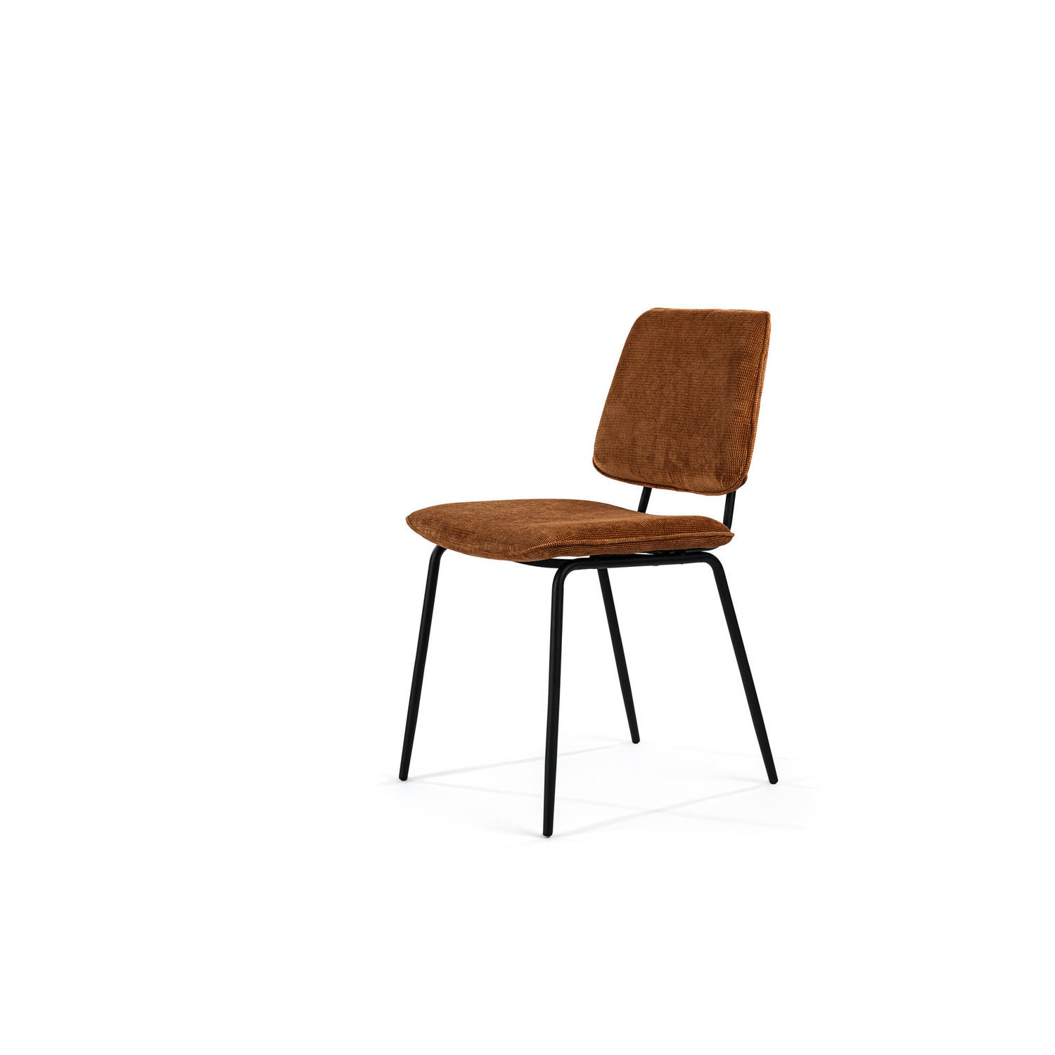 Set van 2 eetkamerstoelen Loes koper