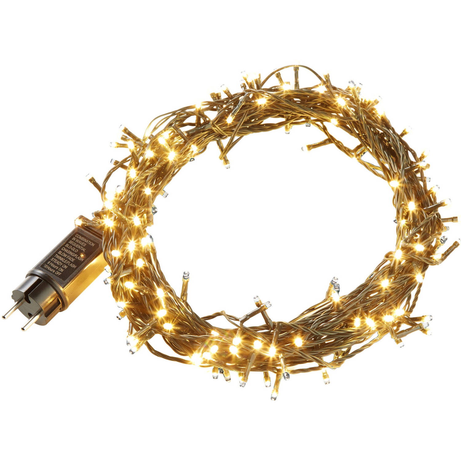 tectake® kerstverlichting Lichtketting Kerstmis 200 LED's 403333