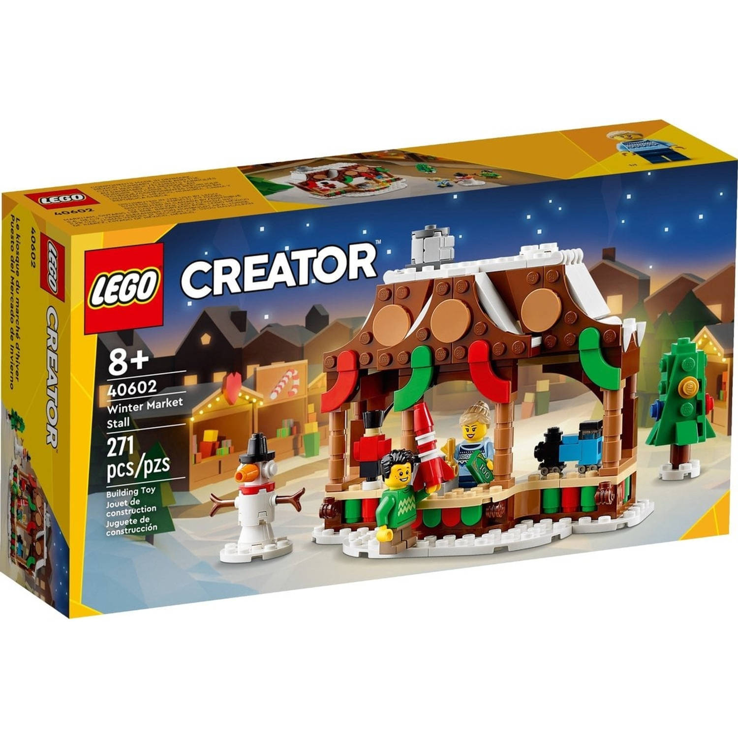LEGO Creator Winterse Marktkraam