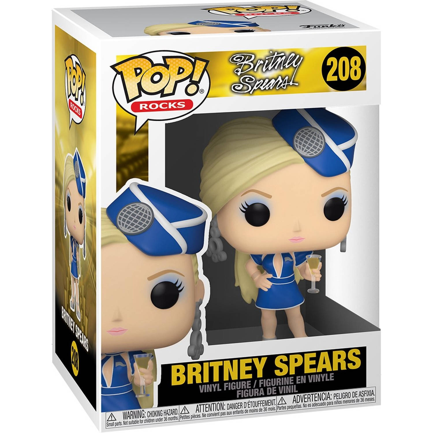Pop Rocks: Britney Spears (Toxic) - Funko Pop #208