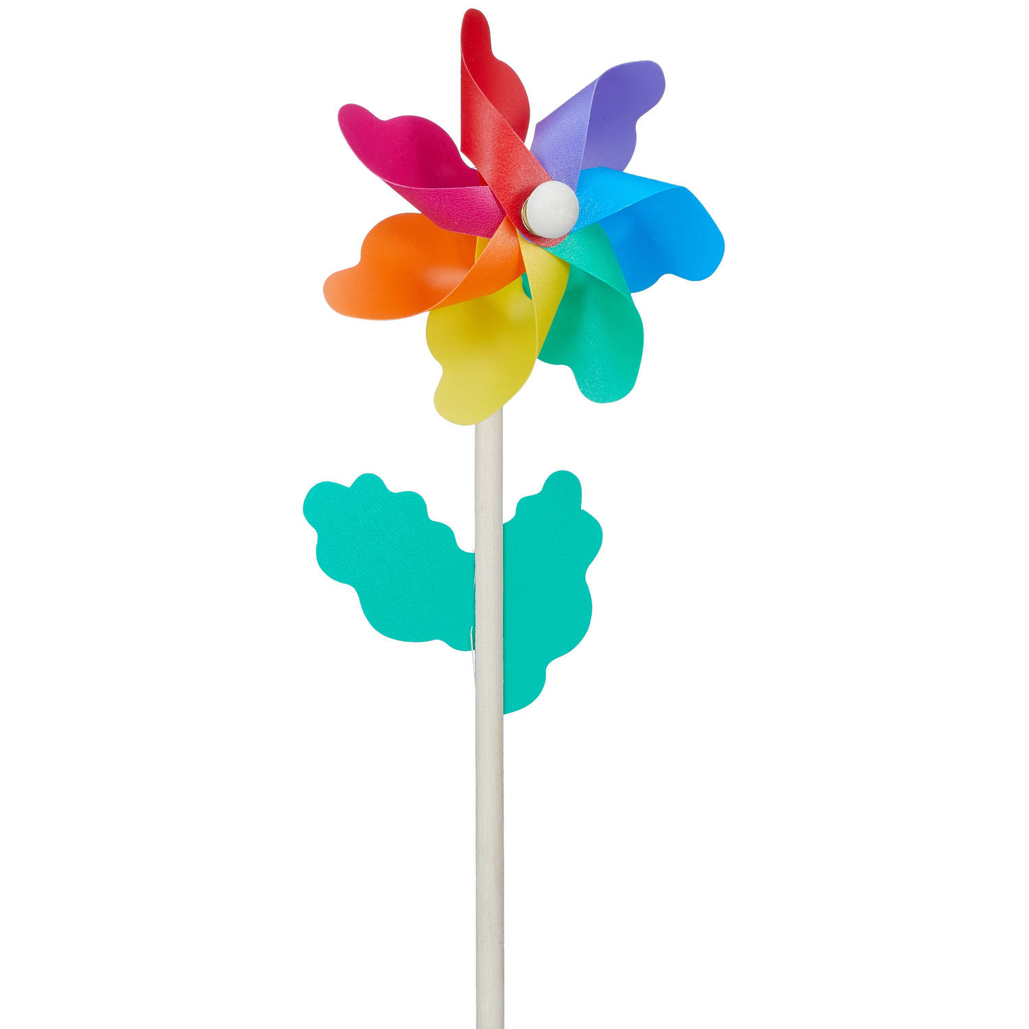 Cepewa Windmolen tuin-strand Speelgoed Multi kleuren 30 cm Windwijzers