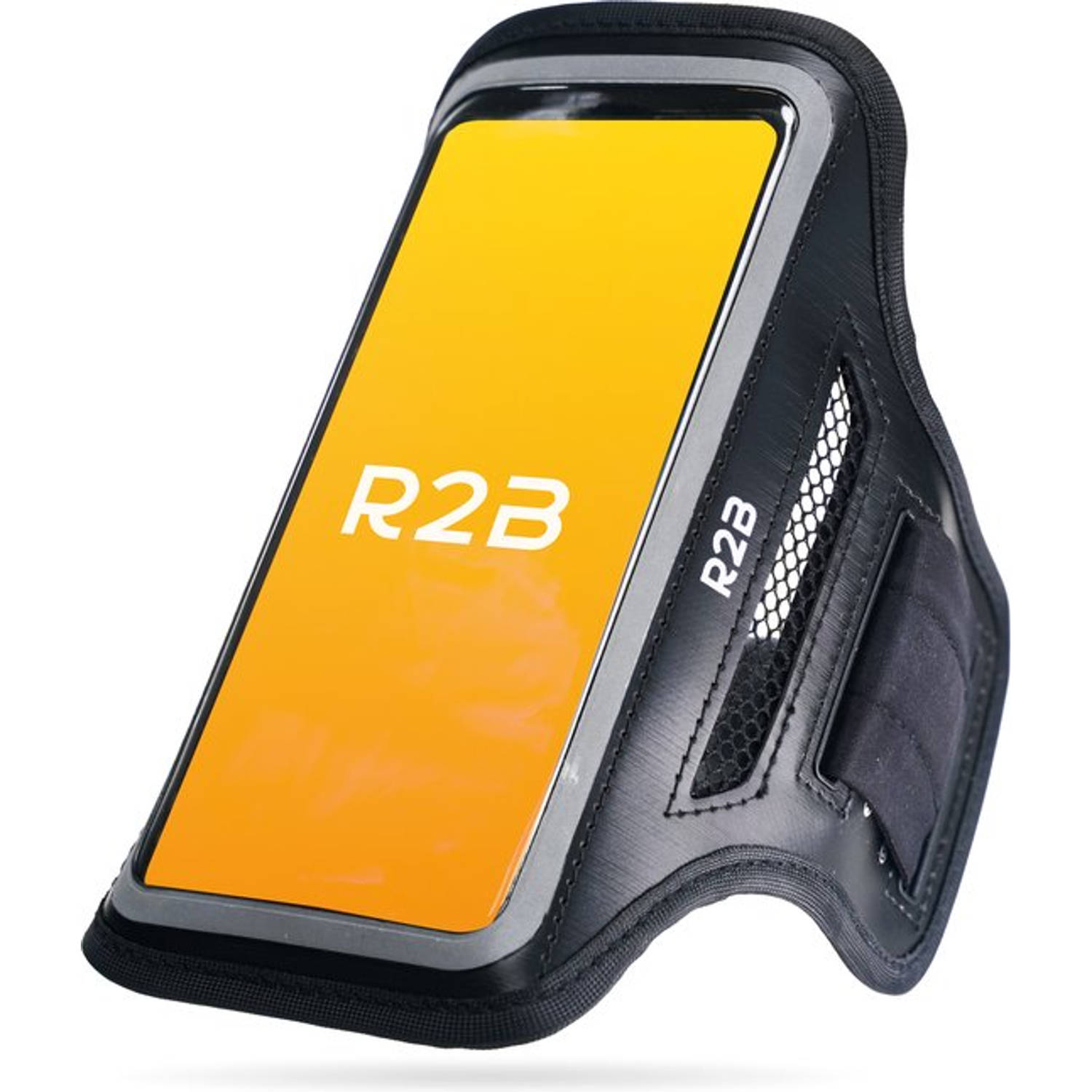 R2B® Hardloop telefoonhouder waterdicht t/m 7 inch - Reflecterend - Sportarmband - Sportband - Hardlopen - Armband telefoon - Model Enschede