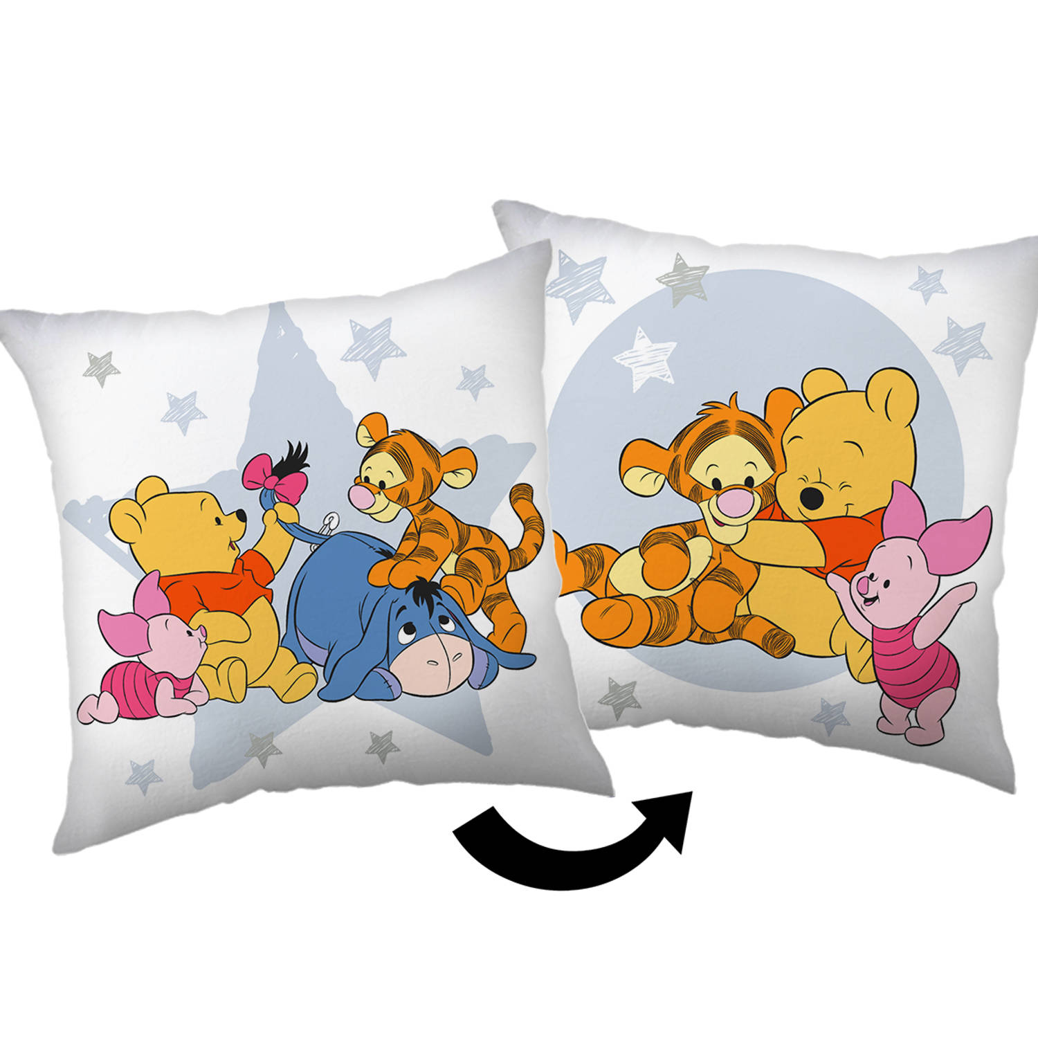 Disney Winnie the Pooh Sierkussen Stars - 35 x 35 cm - Polyester